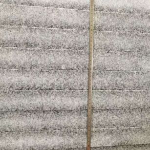 日喀则布 芝麻白火烧成品厚薄均匀，B料价格接近A料质量