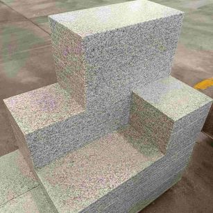 日喀则布 白麻花岗岩荔枝面地铺石