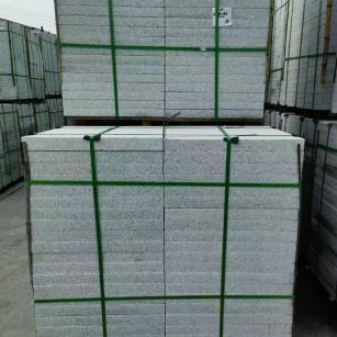 日喀则布 芝麻白火烧，园林广场市政工程地铺石，1.8~5.0厚均有现货