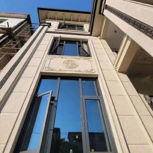 日喀则布 黄金麻荔枝面别墅外墙干挂效果展示