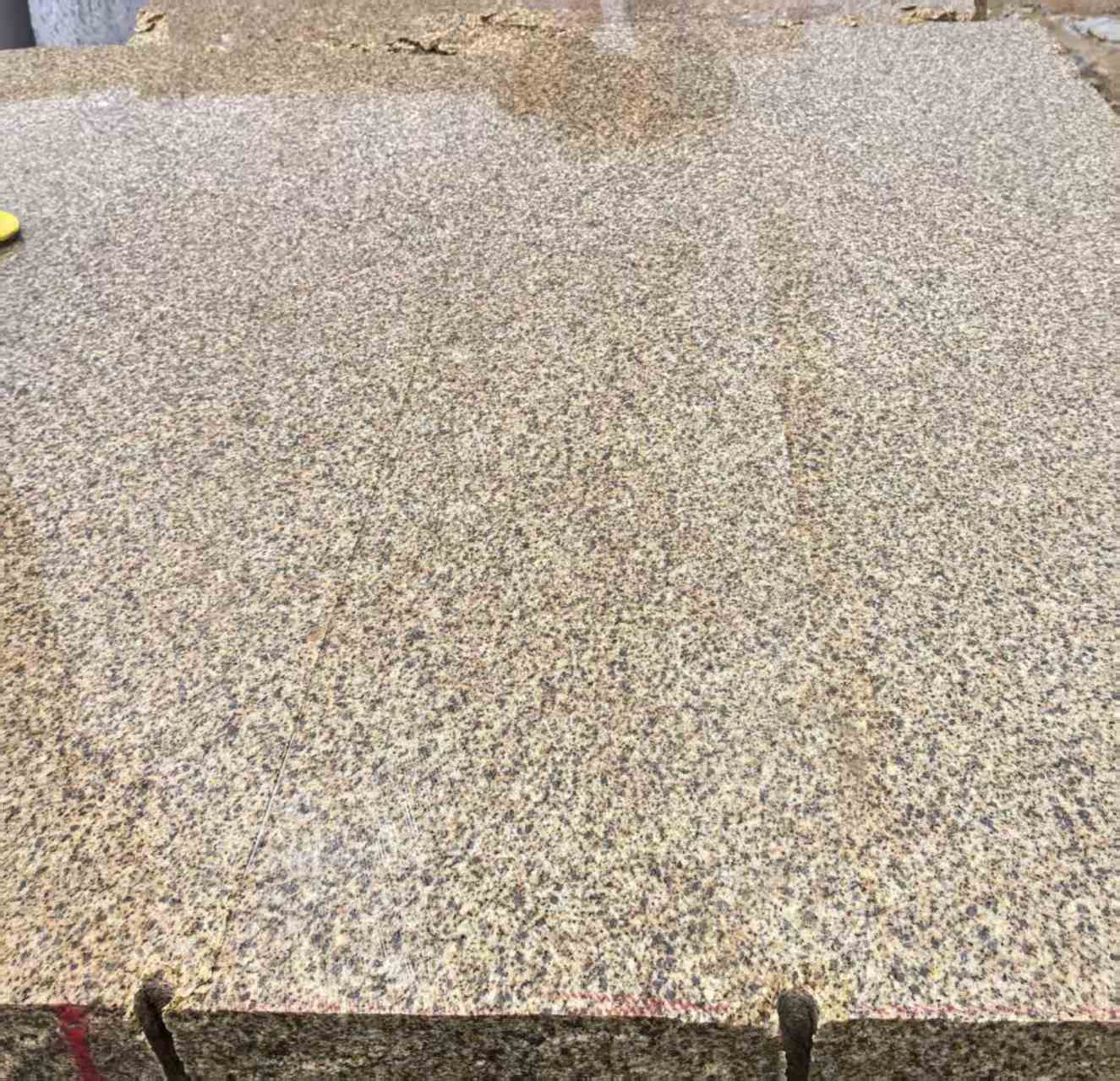 日喀则布 黄金麻花岗岩石材方料