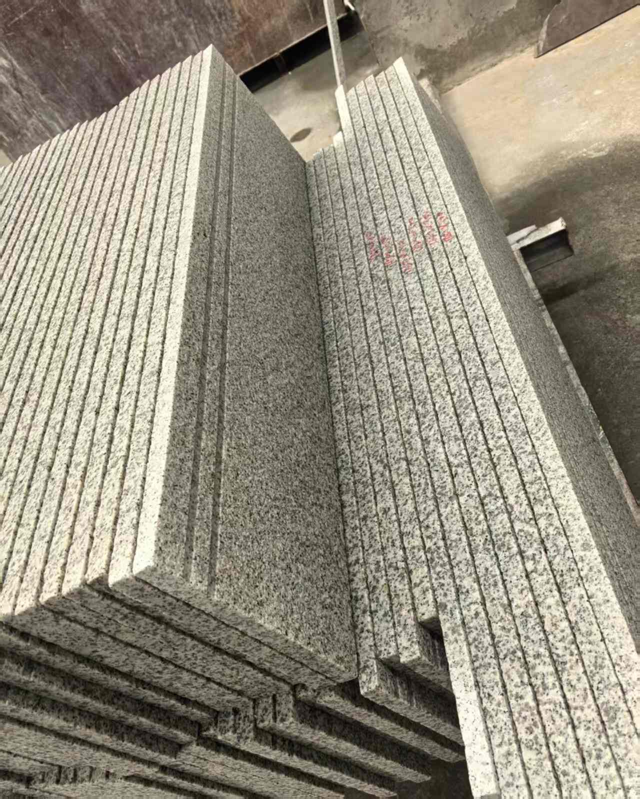 日喀则布 白麻荔枝面花岗岩楼梯踏步