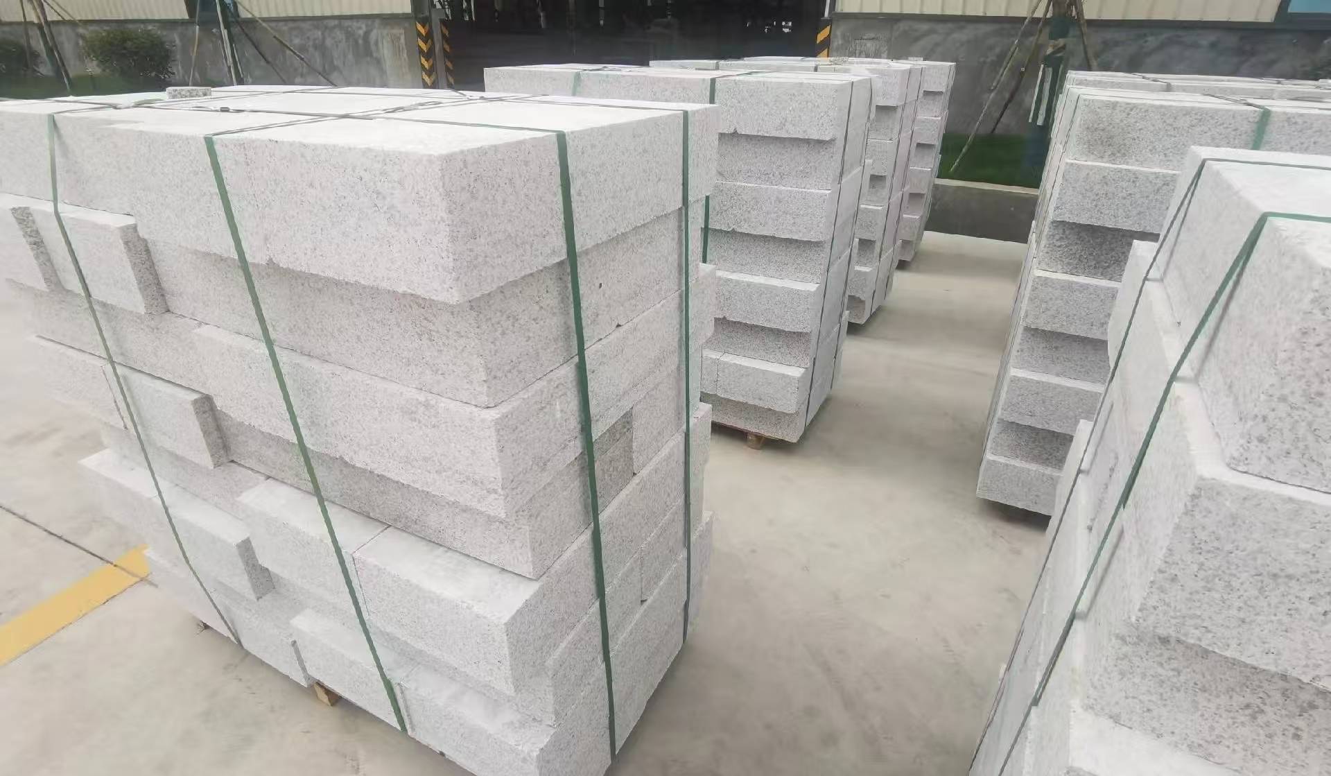 日喀则布 白麻花岗岩路沿石，立缘石，平缘石，路牙石，道牙石，马路牙子等